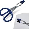 1 PC Car Mini Bulb Disassemble Pliers, 4.72″ Plastic Dipped Handle 45# Steel Scissor Design Narrow Areas Mini Light Bulb Extraction Pliers, Repair Maintenance Accessories (Blue & Silver)