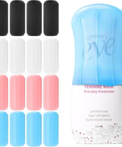 16 Pack Elastic Sleeves for Leak Proofing Travel,Silicone Leak Proof Sleeves for Travel Container in Luggage, Reusable Accessory for Travel Toiletries Bag Suitcase for women