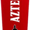 Campus Colors NCAA Stainless Steel Tumbler perfect for Gameday – 18 oz – Double Walled – Keeps Drinks Perfectly Insulated (San Diego State Aztecs – Red)