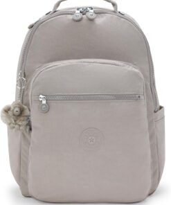 Kipling Women’s Seoul 15″ Laptop Backpack, Durable, Roomy with Padded Shoulder Straps, Built-In Protective Sleeve