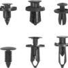 200PCS Plastic Rivets,Car Clips,Car Accessories Retainer Clips,Car Bumper Clips,Fender Liner Clips Car Clips Fasteners,Plastic Rivets Retainer Clips,Suitable for Internal Car Maintenance