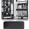 2024 Nail Clippers for Men,19 in 1 Nails Nail Clipper Set,Manicure and Pedicure Kit,Nail Clippers Kit,Manicure Kits,Nail Clippers for Thick,Men Gifts for Travel Essentials