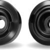 2PCS Car Headlight Dust Cover, 80mm Rubber Seal with 20mm Hole LED Headlight Cover for H4 LED Headlight Bulb Protection, Universal Automobile Replacement Accessories for Most Cars,Trucks,SUVs