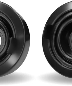 2PCS Car Headlight Dust Cover, 80mm Rubber Seal with 20mm Hole LED Headlight Cover for H4 LED Headlight Bulb Protection, Universal Automobile Replacement Accessories for Most Cars,Trucks,SUVs