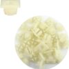50PCS Car License Plate Screws Kit,Nylon License Plate Fasteners,License Plate Mounting Screws Inserts Compatible with Chevrolet GMC Dodge Jeep Ford Chrysler Cadillac Buick