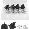 8pcs Motorcycle Helmet Screws,Helmet Visor Screws,Car Accessories Motorcycle Helmet Visor Screws Helmet Visor Clips,Helmet Accessories Helmet Hardware for Motorcycle Cross Country Vehicle