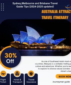 AUSTRALIA ATTRACTION TRAVEL ITINERARY: Sydney,Melbourne and Brisbane Travel Guide Tips (2024-2025 updated)