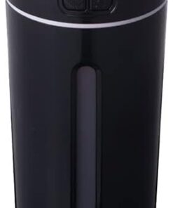 Air Humidifier Essential Oil Diffuser Mini Colorful Night Light USB 300ml Portable Mist Maker individual Desktop Humidifier for Car Office Room Bedroom Travel Indoor(Black)