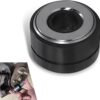 Ajxn 1 Pack 22800 Car Wheel Stud Installer, Heavy Duty Durable Metal Material, Vehicle Wheel Studs Accessories, Waterproof Design, Universal Automotive Wheel Stud Repair Part (Black)