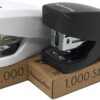Aria Premium Mini Stapler Set – with Built-in Staple Removers, 2000 Standard Staples Included – for Office, School, and Travel, Set of 2, Black & White Aria Premium Mini Stapler Set – with Built-in Staple Removers, 2000 Standard Staples Included – for Office, School, and Travel, Set of 2, Black & White