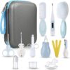 Baby Grooming and Health Kit, Lictin 15 in 1 Safety Care Set, Newborn Nursery Health Care Set with Hair Brush,Comb,Nail Clippers and More for Newborn Infant Toddlers Baby Boys Girls