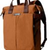 Bellroy Tokyo Totepack, water-resistant woven convertible backpack and tote bag – Bronze
