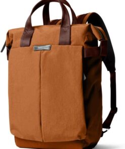Bellroy Tokyo Totepack, water-resistant woven convertible backpack and tote bag – Bronze