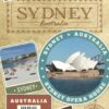 Blank Lined Sydney Australia Book for Journaling – Retro Style Travel Diary, Essential for your Aussie Holiday. Write Daily or Weekly in this Vacation … Great Notebook for Study Abroad Students!