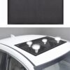 Car Sun Shade,Car Sunroof Sun Shade,Car Window Shades,Car Accessories Car Window Screen,Magnetic Screen Net Moon Roof Mesh,Block Harmful UV Rays Glare,Car roof Cover for Overnight Camping