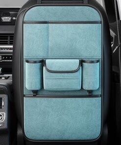 Car seat Organizer for Seat Arosa Exeo Toledo Altea Cordoba Exeo Car Seat Organiser Kick Proof Car Tidy Organiser Car Backseat Bag Car Seat Storage Accessories,Blue