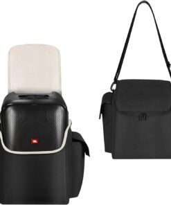 Carrying Case Portable Tote Bag Travelling Case for JBL Partybox Encore Essential Portable Party Speaker (Black)