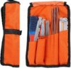 Chainsaw Sharpener File Kit, 10pcs Universal Chain Saw Sharpener Tool with 5/32, 3/16, 7/32-Inch Round Chainsaw Files, Flat File, Handle, and Travel Pouch