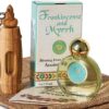 Christian Keychain with Frankincense and Myrrh, Anointing Oil from Israel- Olive Wood Gifts – Perfect for Praying Healing and Meditation, Holy Oil from Jerusalem