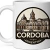 Cordoba Argentina Mug for Women Men Ceramic Mugs Tea Coffee Cup with Handle Cute White Mug Size – 11 oz Funny Novelty Nice Graphic Design Print Mug for Kitchen ID44994