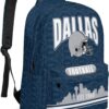 Dallas Backpack Football Fans Daily Use Backpacks Travel Bag School Bookbag Laptop Daypack For Kids Adults Men Gifts