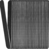 Emery Board Nail Files (24 Pack), 100/180 Grit Wooden Nail File for Natural Nails, 7 Inches Emory Filers Manicure Tool Set Disposable Nail File for Home Salon Black