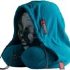 GRAND TRUNK | Hooded Travel Pillow | High-Grade Memory Foam | 360 Neck and Head Support | Carry Bag Included | Storage Pocket | Perfect for Airplane or Car Sleeping