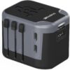 International Plug Adapter, Universal Power Adaptor with 4 USB Ports (2 USB C), Worldwide Travel Essentials Wall Charger for USA to Europe France Germany Spain Ireland Australia(Type C/G/A/I)