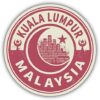 Kuala Lumpur Malaysia Travel Emblem Truck Car Window Bumper Sticker Decal 5″