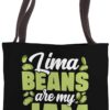 Lima Beans Are My Jam Legume Vegan Vegetarian Nutritionist Tote Bag