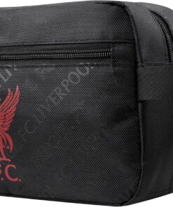 Liverpool F.C. Toiletry Bags for Men, Hanging Wash Bag with Zipped Pocket – Gifts for Him