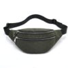 MOCE Waist Bag Fanny Pack for Men & Women Fashion Water Resistant Hip Bum Bag with Adjustable Belt for Travel Hiking Running Outdoor Sports.(Dark Green01)