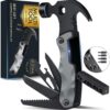 Multitool Camping Accessories Stocking Stuffers for Men Dad Gifts, 13 In 1 Survival Multi Tools Hammer Christmas Cool Gadgets for Adults Him Boyfriend Husband Grandpa Women Birthday Valentines Fathers