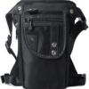 Nylon Drop Leg Bag Hiking Waist Pack for Men Women Tactical Motorcycle Bike Cycling Riding Travel Outdoor Sports Fanny Pouch