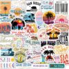 San Diego Stickers 63Pcs San Diego City Stickers Vinyl Stickers Waterproof Stickers Pack for Water bottle Stickers Phone Stickers Luggage Stickers Skateboard Stickers Laptop Stickers for Kids Teens Adult Girl(San Diego)