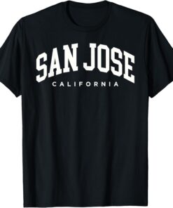 San Jose California Varsity Style Travel Trip Group T-Shirt