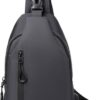 Sling Bag for Men and Women, Casual Crossbody Bags, Fanny Pack Chest Bag for Travel Hiking