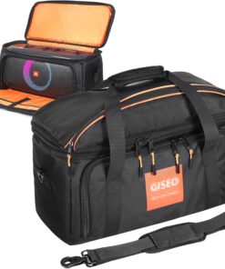 Speaker Bag Travel Case Replacement for JBL Party Box Series, Portable Speaker Carry Tote Bag Backpack for for JBL Speaker (For JBL partybox on the go)