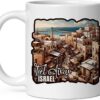 Tel Aviv Israel Mug for Women Men Ceramic Mugs Tea Coffee Cup with Handle Cute White Mug Size – 11 oz Funny Novelty Nice Graphic Design Print Mug for Kitchen ID44994