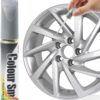 Touch Up Paint for Cars,Rim Paint,Car Accessories Wheel Paint,Auto Touch Up Paint,Car Scratch Remover Pen,Rim Scratch Repair,Car Paint Automotive Paint, Rim Paint for Car Wheel Repair (Silver)
