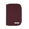 Travelon RFID Blocking Passport Zip Wallet, Dark Bordeaux, 4.5 x 0.75 x 6