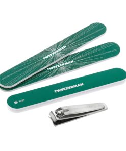 Tweezerman Emerald Shimmer Manicure Kit
