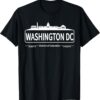 Washington Skyline, Travel to Washington D.C. Love T-Shirt