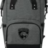 PICNIC TIME NHL OTG Roll-Top Cooler Backpack, Hiking Backpack Cooler, Soft Cooler Bag, (Heathered Gray)