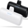 [2-Pack] Mini Portable Charger for iPhone,5200mAh Ultra Compact PD Fast Charging Power Bank,Plug-in Battery Pack Travel Cordless Phone Charger,Compatible with iPhone 14/14Pro/13/12/11/X/8/7/6plus etc