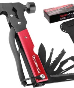 Camping Gear Multitool, Stocking Stuffers for Men, Christmas Mens Gifts for Dad Husband Boyfriend, 16 in 1 Camping Accessories Multitool Hatchet, Camping Tool with Axe,Hammer,Plier,Knife,Bottle Opener