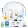 Convenience Kits International Women’s Deluxe 10 Piece Kit with Travel Size TSA Compliant Essentials Featuring: Pantene Hair Products in Reusable Toiletry Zippered Bag