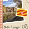 Girona Diario di viaggio: Un divertente pianificatore di viaggio per documentare il tuo viaggio in Spagna per coppie, uomini e donne con suggerimenti e liste di controllo. (Italian Edition)
