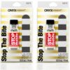 Onyx Professional “Stop The Bite” Nail Biting Deterrent Polish 0.5 fl oz – Helps Nails Grow & Can Be Used As Top or Base Coat, Bitter Nail Biting Treatment for Adults (2 Pack)