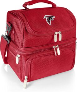 PICNIC TIME NFL unisex-adult NFL Pranzo Lunch Bag, Insulated Lunch Box with Picnic Set, Lunch Cooler Bag